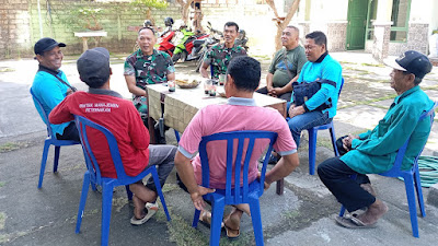 Dandim 1609/Buleleng Jalin Komunikasi Sosial dengan Kelompok Nelayan Sumberklampok untuk Pengembangan Budidaya Bandeng